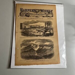 Harper's Weekly July 5 1862 Memphis Levee Cumberland Gap Civil War Reissue Art